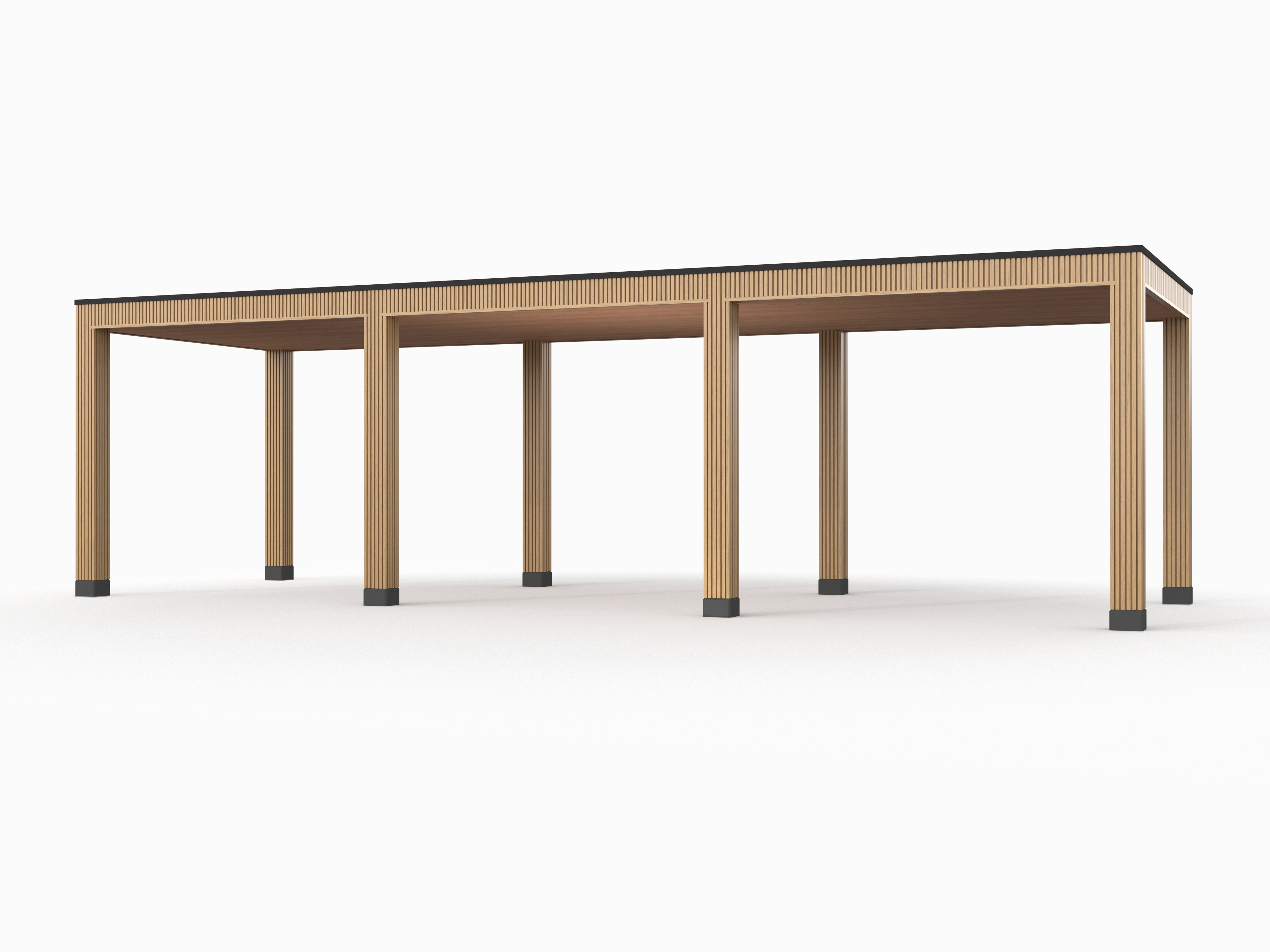 Douglas overkapping, 900 x 300, Westwood Rhombus Red Cedar - Afbeelding 1